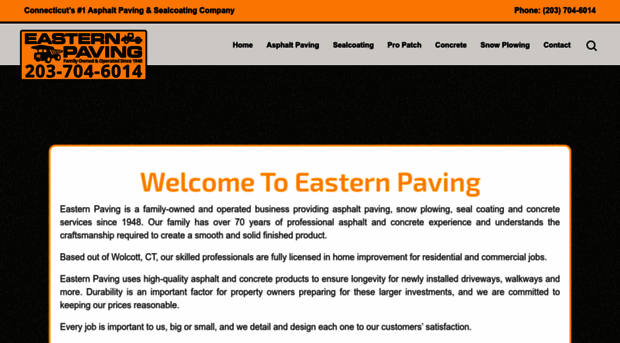 easternpavingct.com