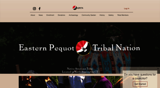 easternpequottribalnation.com