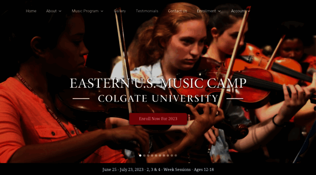 easternusmusiccamp.com