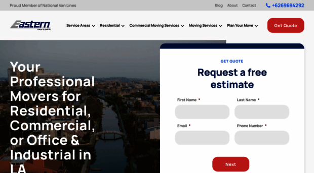 easternvanlines.com