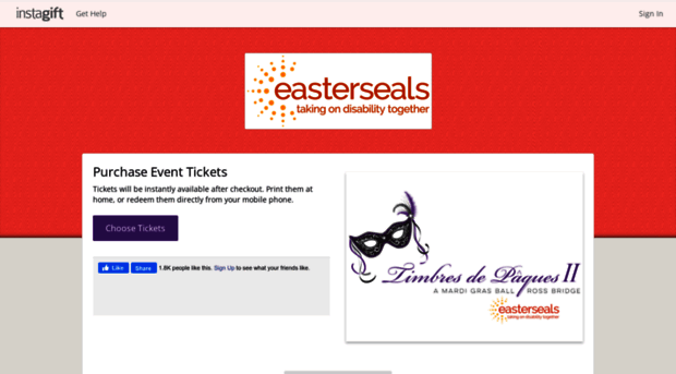 eastersealsofbirmingham.instagift.com