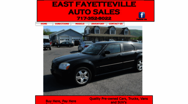 eastfayettevilleautosales.com