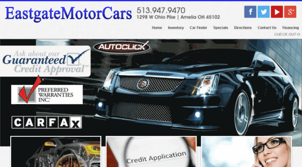 eastgatemotorcars.com