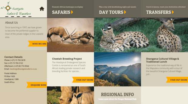 eastgatesafaris.co.za