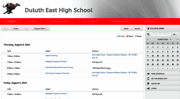 eastgreyhounds.com