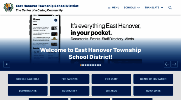 easthanoverschools.org