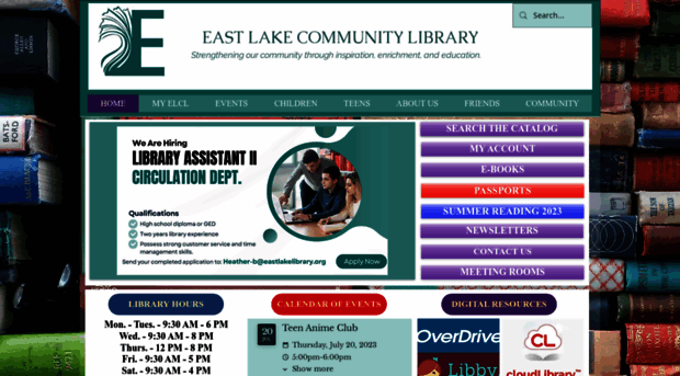 eastlakelibrary.org