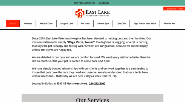 eastlakeveterinaryhospital.com