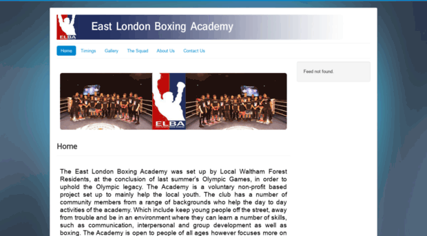 eastlondonboxingacademy.co.uk