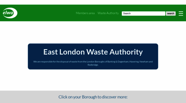 eastlondonwaste.gov.uk