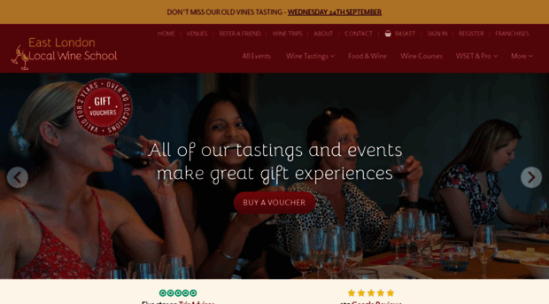eastlondonwineschool.com