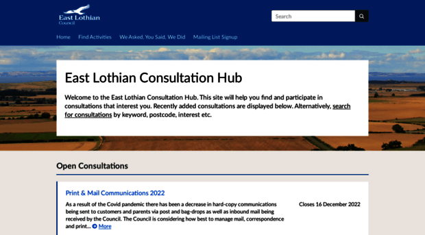 eastlothianconsultations.co.uk