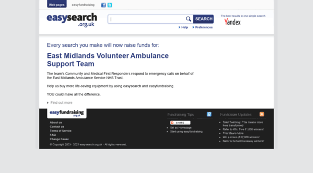 eastmidsvast.easysearch.org.uk