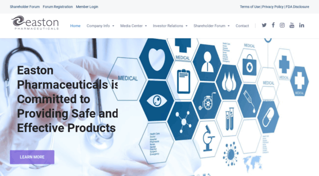 eastonpharmaceuticalsinc.com