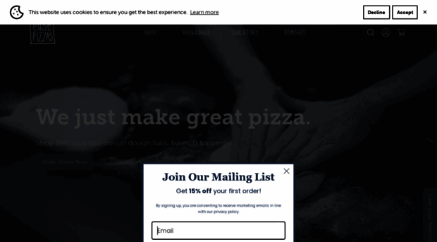 eastpizzasdough.com