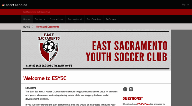 eastsacsoccer.com