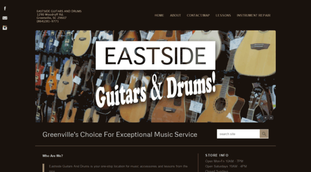 eastsideguitarsanddrums.com