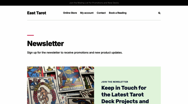 easttarot.com