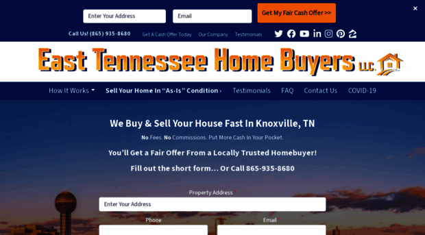 easttnhomebuyers.com