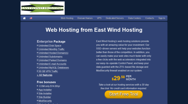 eastwindhosting.com