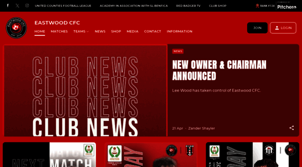 eastwoodcfc.co.uk