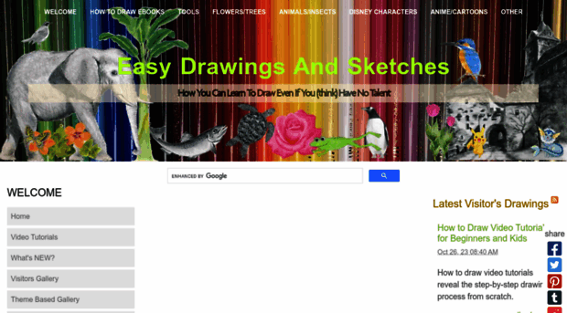 easy-drawings-and-sketches.com