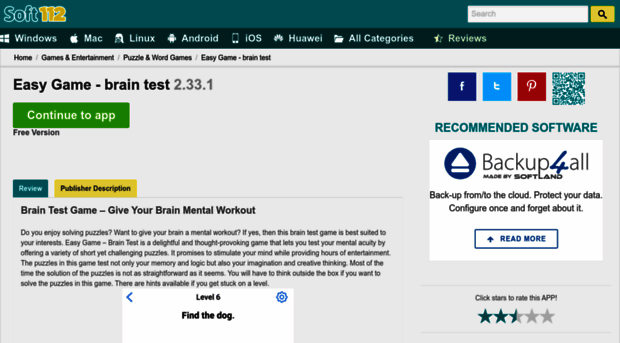 easy-game-brain-test-tricky-mind-puzzle.soft112.com