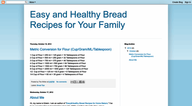 easy-healthy-bread-recipes.blogspot.com