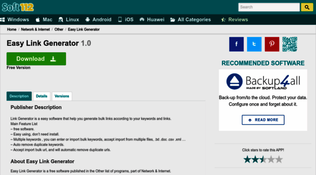 easy-link-generator.soft112.com