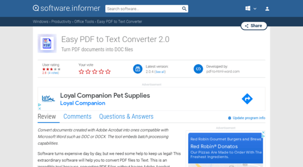 easy-pdf-to-text-converter.software.informer.com