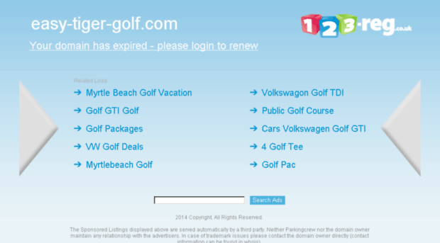 easy-tiger-golf.com