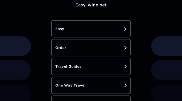 easy-wine.net