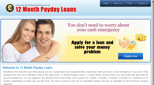 easy12monthpaydayloans.co.uk