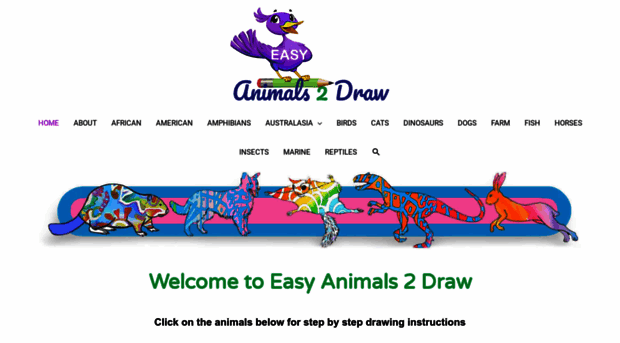 easyanimals2draw.com