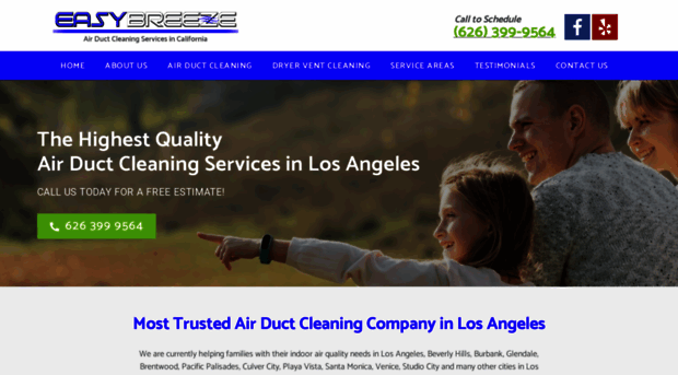 easybreezeductcleaning.com