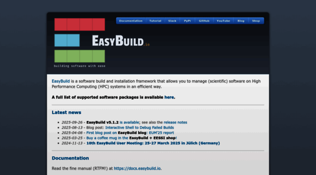 easybuild.io