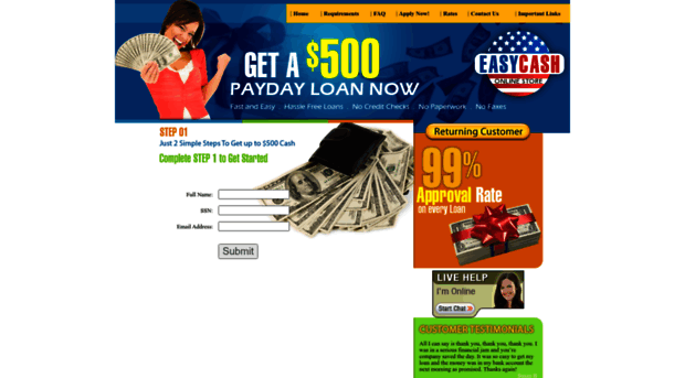 easycashonlinestore.com