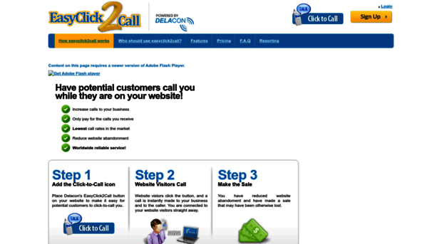 easyclick2call.com