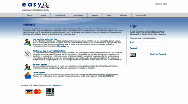 easyconferences.org