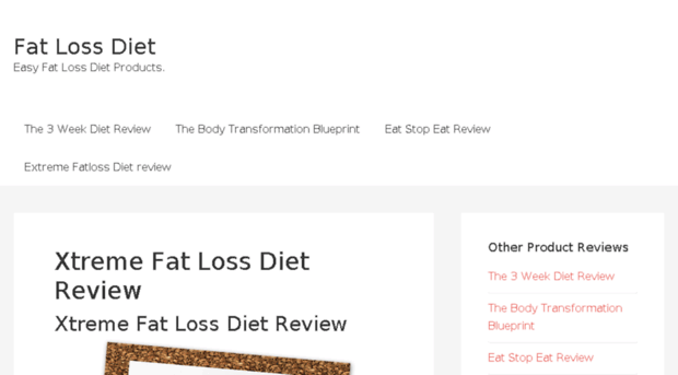 easyfatlossdiet4u.com