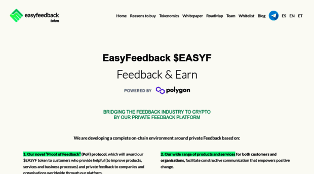 easyfeedbacktoken.io