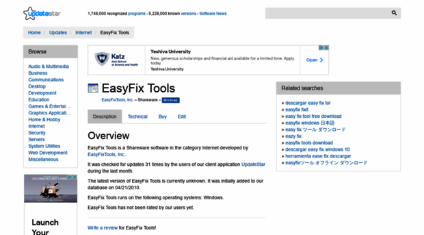 easyfix-tools.updatestar.com
