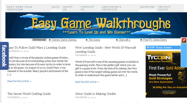 easygamewalkthroughs.com