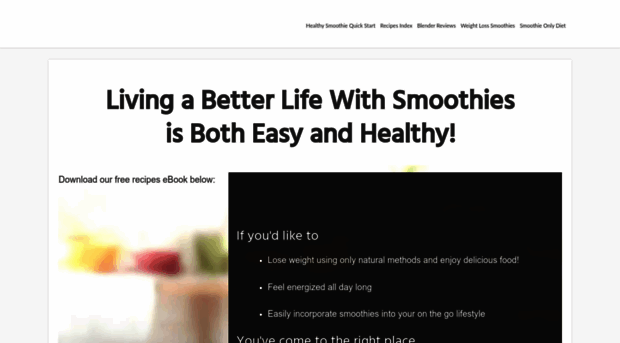 easyhealthysmoothie.com