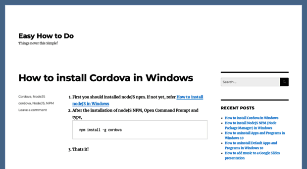 easyhowtodo.com