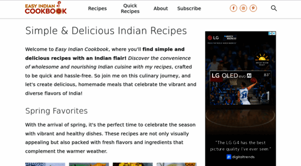 easyindiancookbook.com