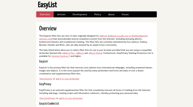 easylist.adblockplus.org