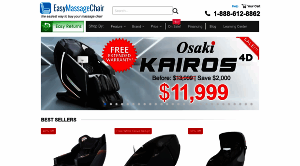 easymassagechair.com