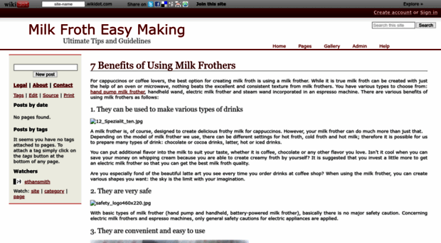 easymilkfrothing.wikidot.com