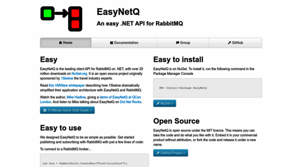 easynetq.com